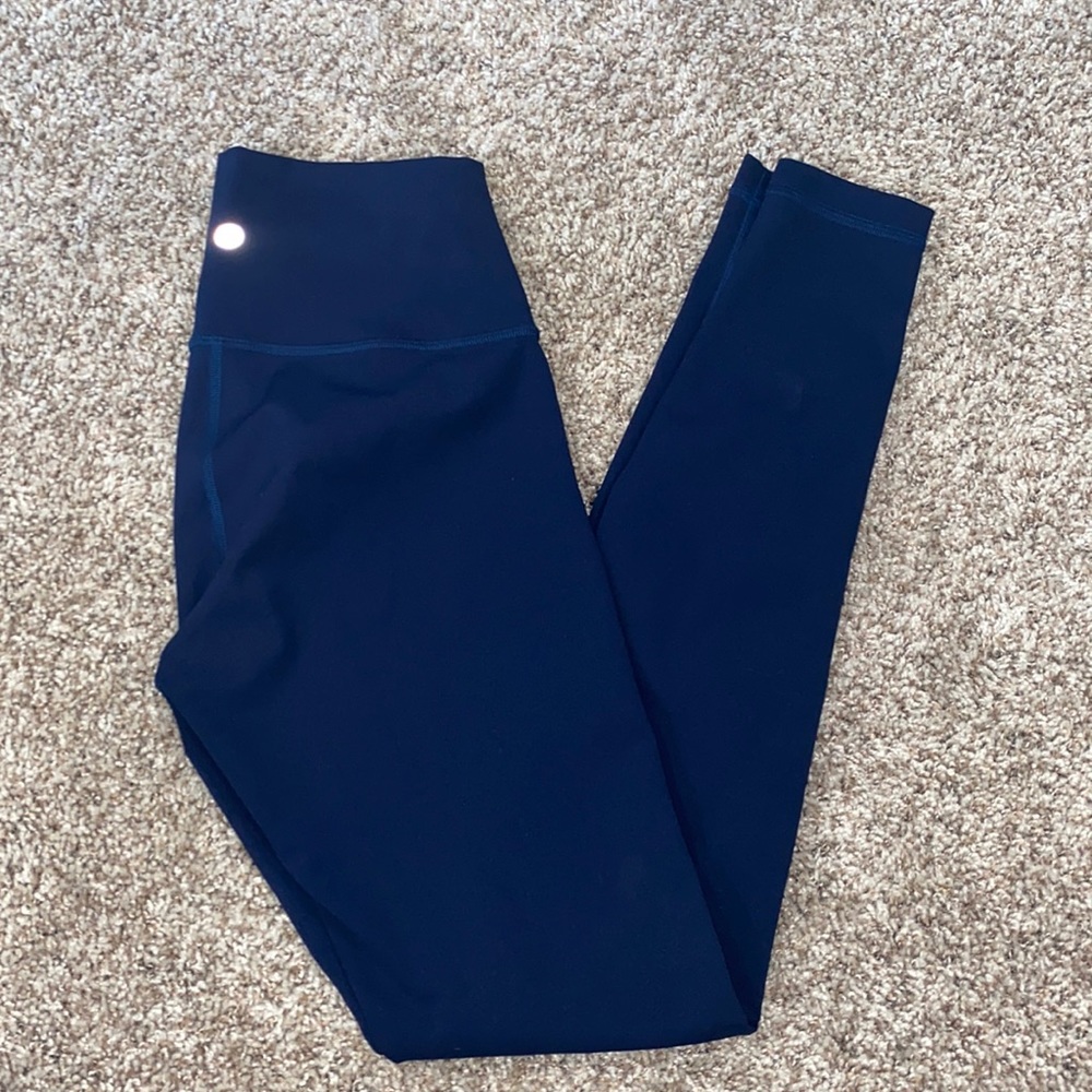 Navy Lululemon leggings
